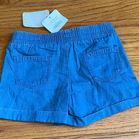 Gymboree ❤️ Unisex Kid's Blue 100% Cotton Shorts Size 5 ( NWT ) - Picture 2 of 4